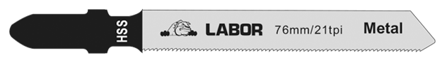 Labor HSS Decoupeerzaagblad Metaal Ref. Nr. T118A