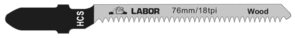 Labor HCS Decoupeerzaagblad Hout Ref. Nr. T101AO
