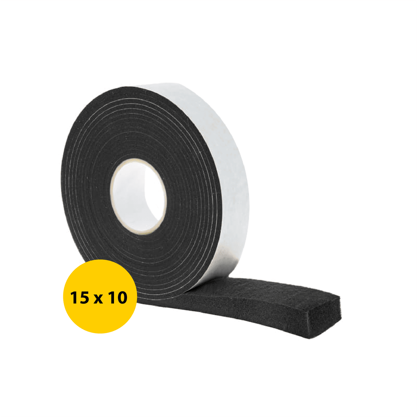 Compressband BG1 Zwart 15 (2-4mm) 12,5 meter per rol