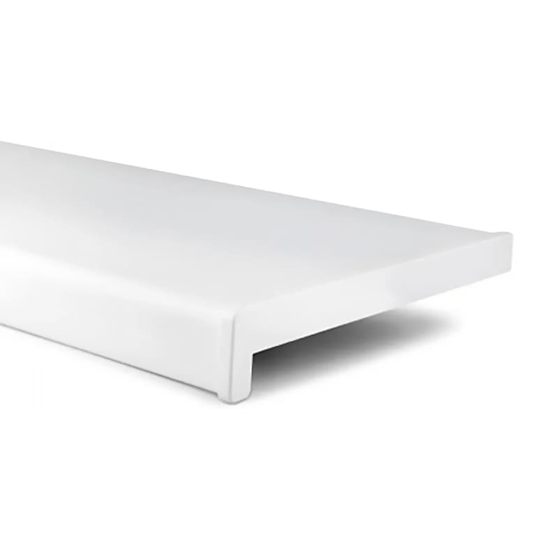 Kunststof Vensterbank Wit - 20 cm diep, 5,8 meter lengte
