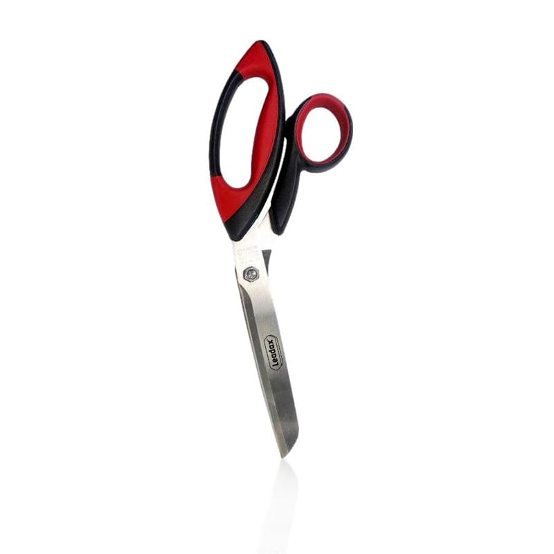 Leadax schaar rood-zwart PRO