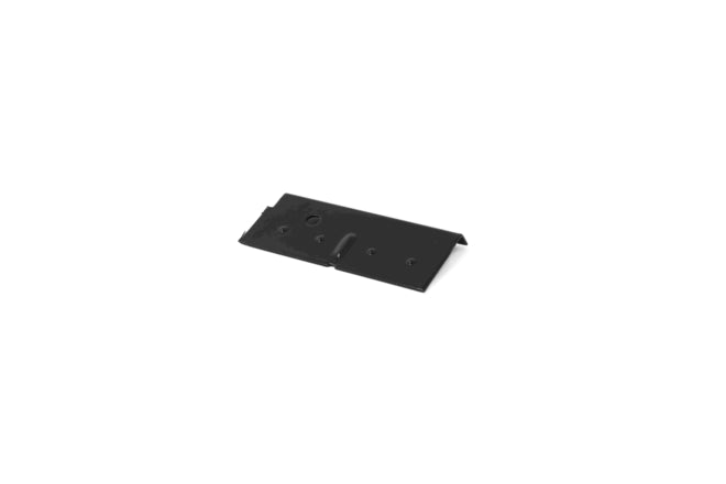 Aluminium daktrim antraciet standaard koppelstuk 60mm