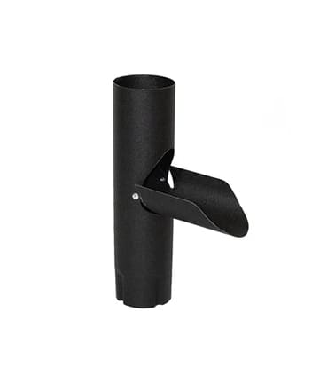 Regenton Uitloop 90mm - Ral 9005