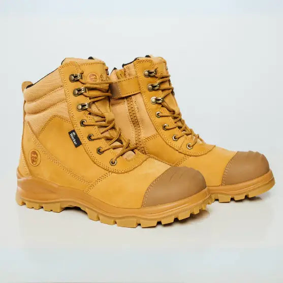 Dr Worker Titan S3 Hoog - Met Rits 2.0 - Camel