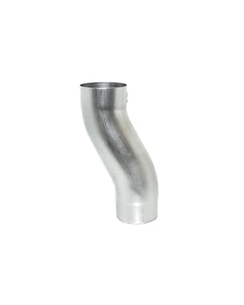 Zink Sprongbocht ø80mm h.o.h. 50mm