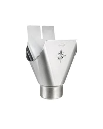 Zink duitse uitloop M333 ø80mm