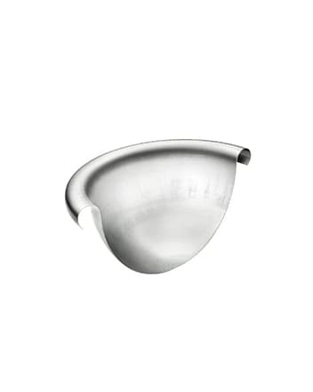 Zink kopschot met Kraal M333 zink bol links/rechts