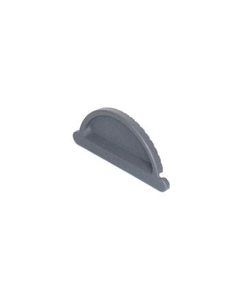 Dakgoot Eindstuk 125mm - Ral 7024