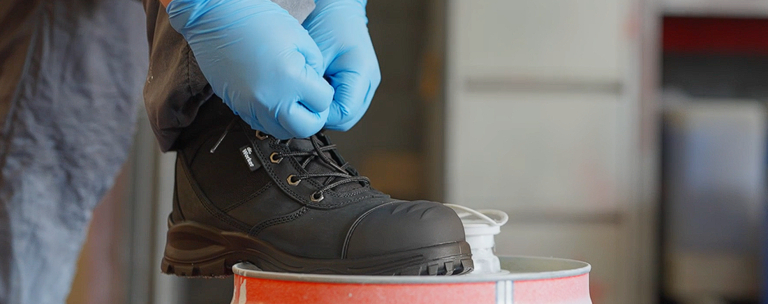 Werkschoenen passen in Ermelo