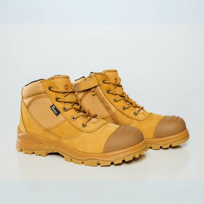 Dr Worker Titan S3 Laag - Met Rits 2.0 - Camel