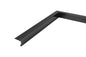 Aluminium binnenhoek zwart standaard 60 x 60mm
