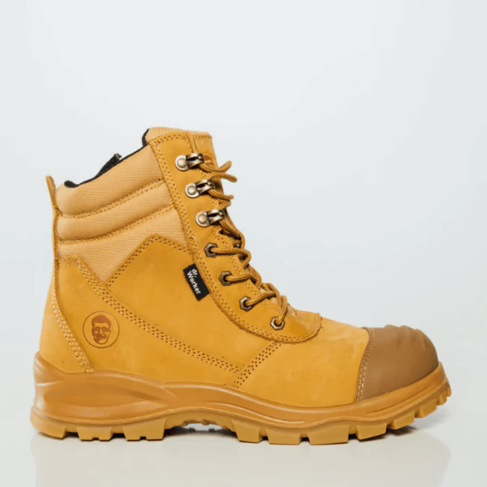 Dr Worker Titan S3 Hoog - Met Rits 2.0 - Camel
