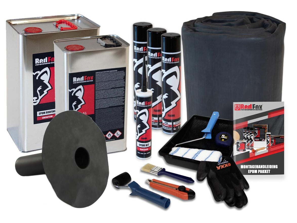 EPDM compleet pakket op maat – RedFox