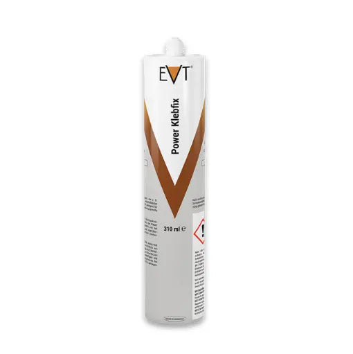 EVT Power Klebfix KTU 310 ml – Beige — Polyurethaan Montagekleefmiddel
