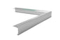 Aluminium buitenhoek standaard 35 x 35mm