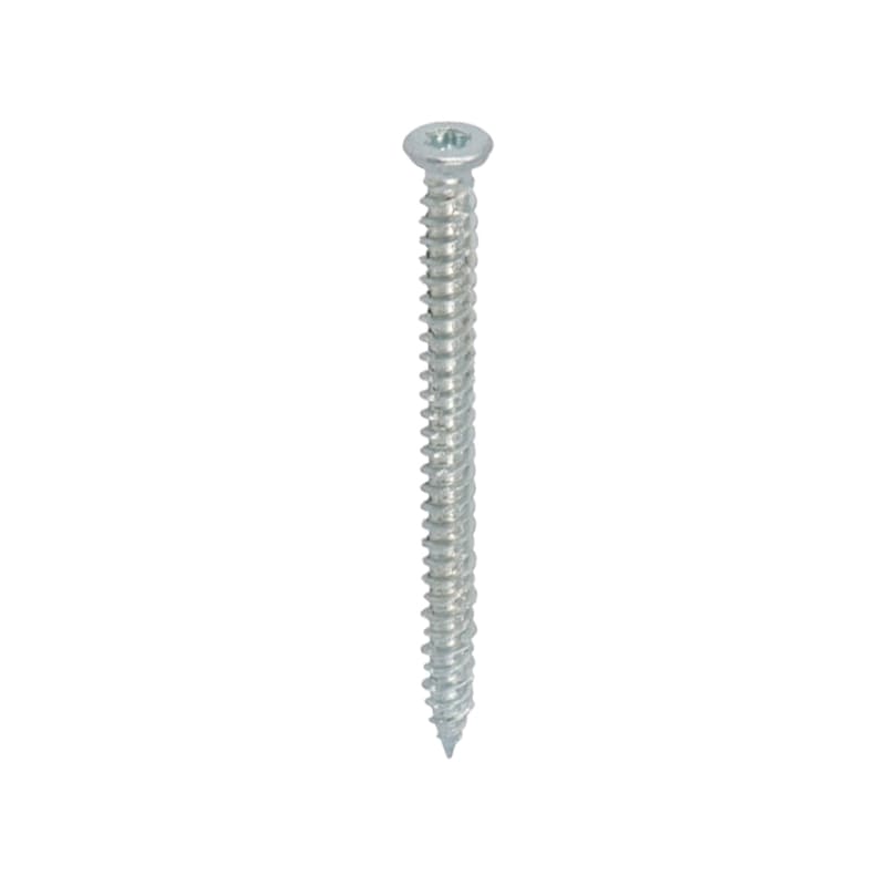 Kozijnschroef Platkop TX30 – Voldraad, zonder plug, 7,5 mm