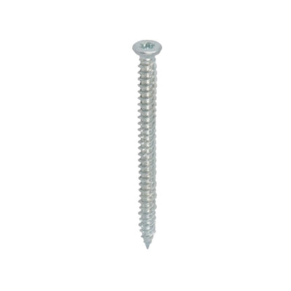 Kozijnschroef Platkop TX30 – Voldraad, zonder plug, 7,5 mm
