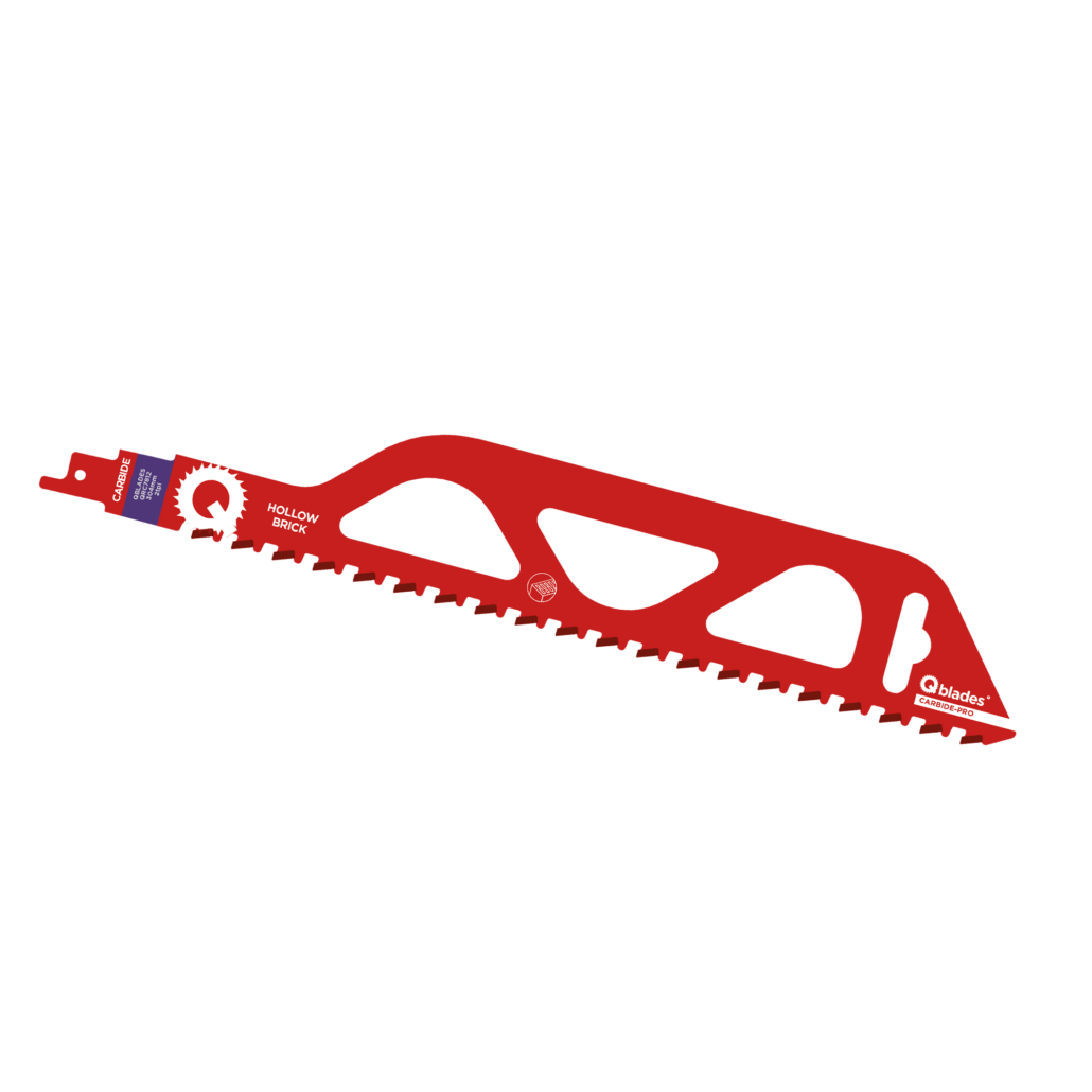 Qblades Reciprozaagblad Holle Steen, CARB, 2tpi - 304mm, 50x longer life