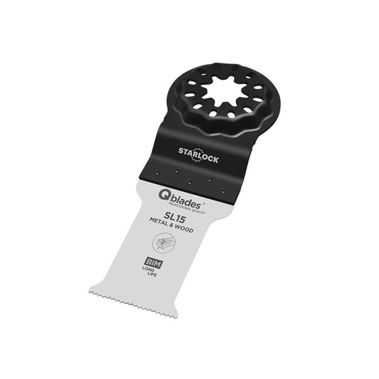 Qblades Starlock MultiZaagblad Bi-metaal 19tpi 28x55mm SL15