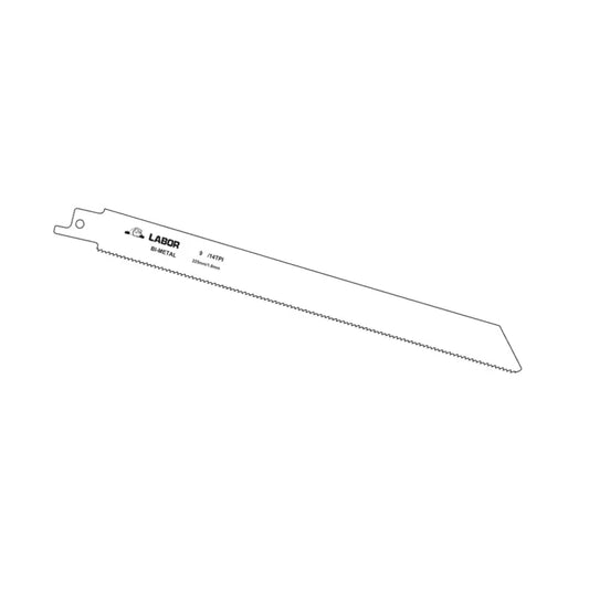 Labor BiM Metaal Reciprozaagblad S1122BF – Universeel, 14 TPI, 225 mm