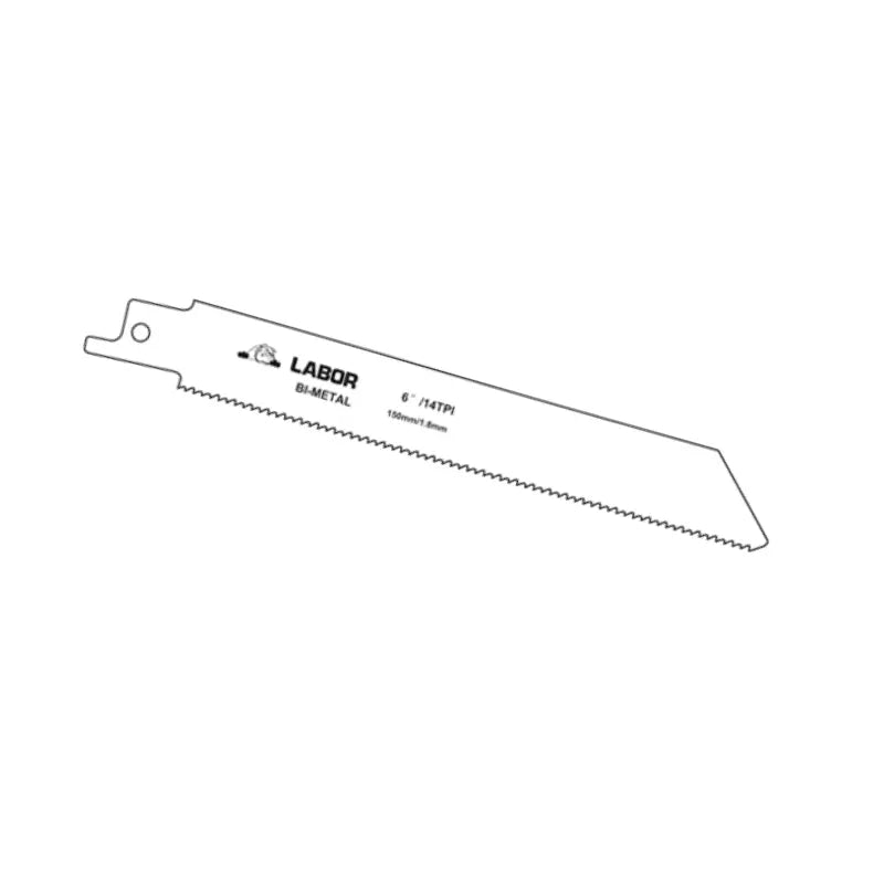 Labor BiM Metaal Reciprozaagblad S922BF – Universeel, 14 TPI, 150 mm