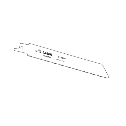 Labor BiM Metaal Reciprozaagblad S922EF – Universeel, 18 TPI, 150 mm