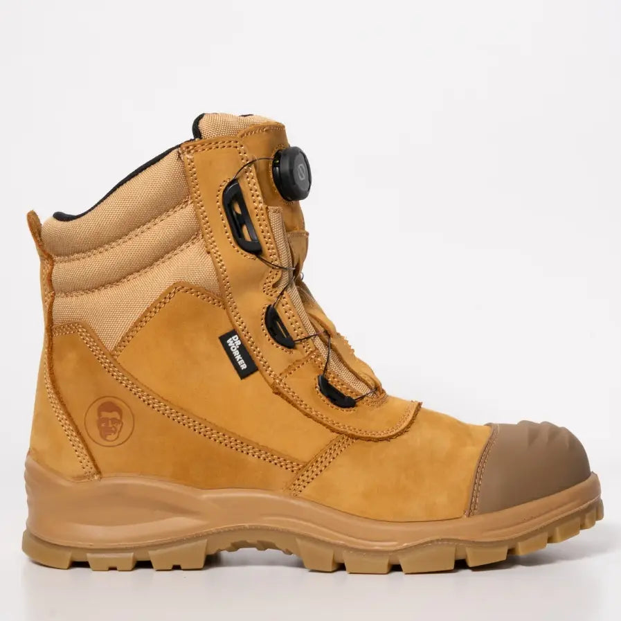 Dr Worker Titan S3 Hoog - Lock - Camel