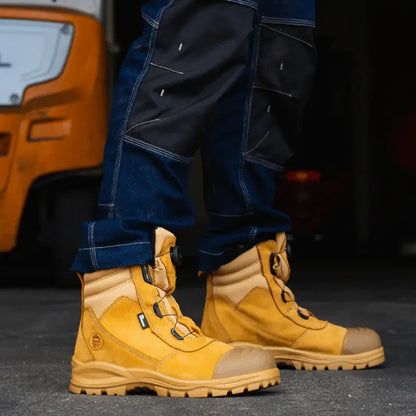 Dr Worker Titan S3 Hoog - Lock - Camel