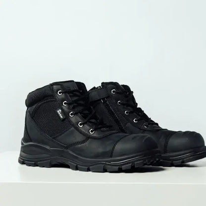 Dr Worker Titan S3 Laag - Met Rits 2.0 - Zwart