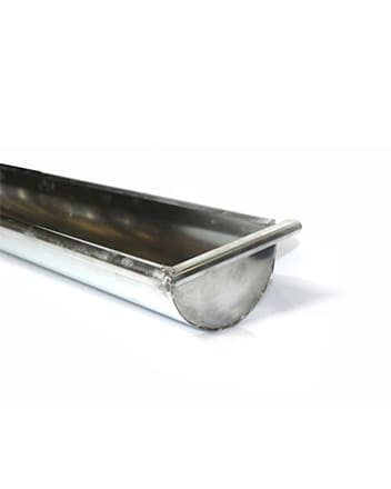 Zink kopschot links vlak met kraal M333 L=1500mm