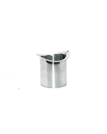 Zink tapeind voor mastgoot ovaal ø80mm L=9cm