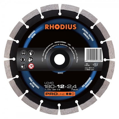 RHODIUS LD40 Diamantschijf